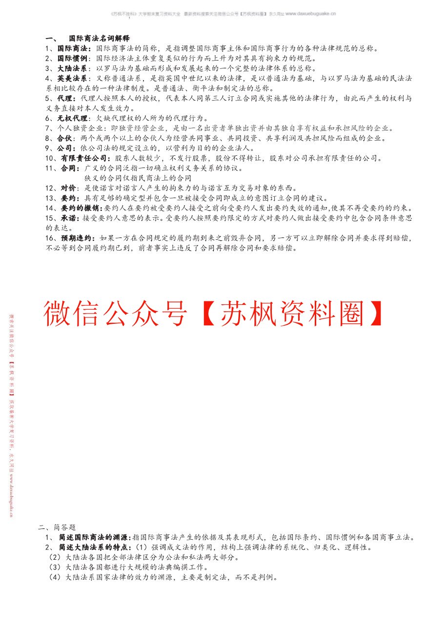国际商法